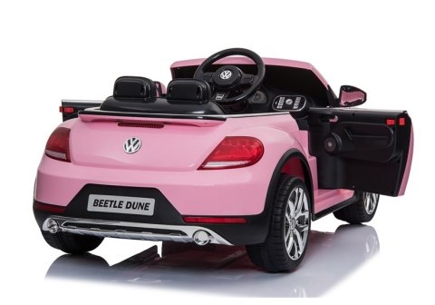 Auto Na Akumulator Volkswagen Beetle Dune Różowy Auto Na Akumulator Volkswagen Beetle Dune Różowy