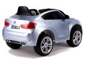 Auto na Akumulator BMW X6 Srebrny Lakierowany Auto na Akumulator BMW X6 Srebrny Lakierowany