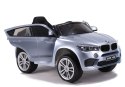 Auto na Akumulator BMW X6 Srebrny Lakierowany Auto na Akumulator BMW X6 Srebrny Lakierowany