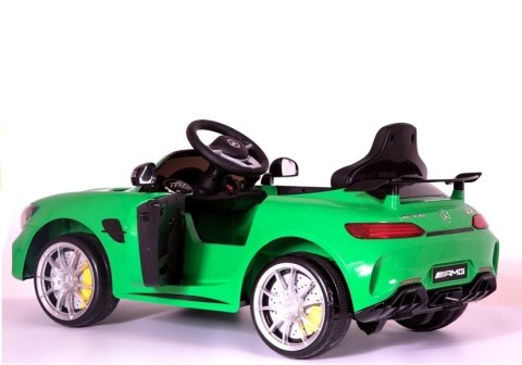 Auto na Akumulator Mercedes AMG GTR Zielony Lakier Auto na Akumulator Mercedes AMG GTR Zielony Lakier