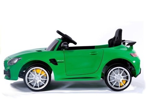 Auto na Akumulator Mercedes AMG GTR Zielony Lakier Auto na Akumulator Mercedes AMG GTR Zielony Lakier