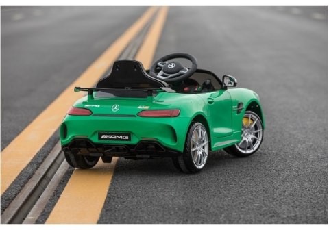 Auto na Akumulator Mercedes AMG GTR Zielony Lakier Auto na Akumulator Mercedes AMG GTR Zielony Lakier