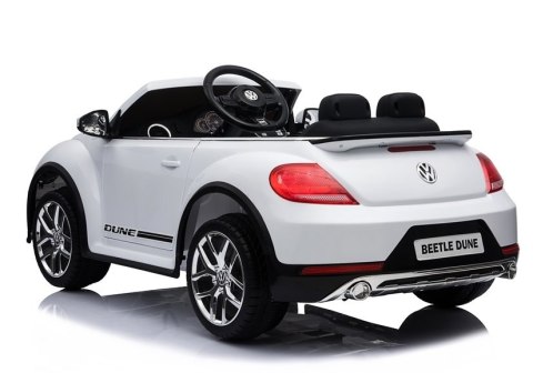 Auto na Akumulator Volkswagen Beetle Dune Biały Auto na Akumulator Volkswagen Beetle Dune Biały