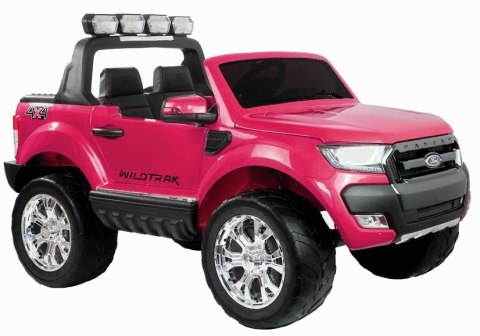 Auto na akumulator Ford Ranger 4x4 Różowy Lakier LCD Auto na akumulator Ford Ranger 4x4 Różowy Lakier LCD