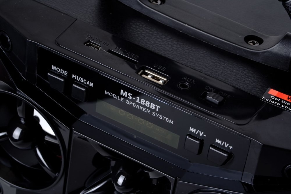 Głośnik Przenośny Bluetooth USB MS185BT 2815 Głośnik Przenośny Bluetooth USB MS185BT 2815
