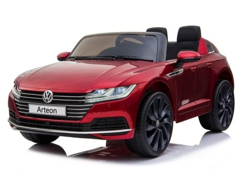 Auto na Akumulator Volkswagen Arteon Czerwony Lakierowany Auto na Akumulator Volkswagen Arteon Czerwony Lakierowany