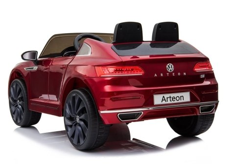 Auto na Akumulator Volkswagen Arteon Czerwony Lakierowany Auto na Akumulator Volkswagen Arteon Czerwony Lakierowany