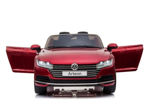 Auto na Akumulator Volkswagen Arteon Czerwony Lakierowany Auto na Akumulator Volkswagen Arteon Czerwony Lakierowany