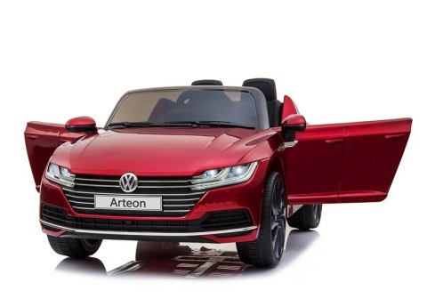 Auto na Akumulator Volkswagen Arteon Czerwony Lakierowany Auto na Akumulator Volkswagen Arteon Czerwony Lakierowany