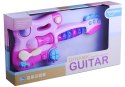 Interaktywna Gitara Pianinko Gra + Świeci Różowa Interaktywna Gitara Pianinko Gra + Świeci Różowa