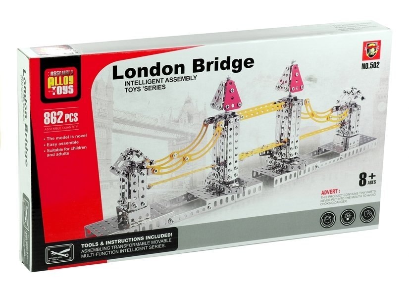 Klocki Konstrukcyjne Duży Zestaw 862 London Bridge Klocki Konstrukcyjne Duży Zestaw 862 London Bridge