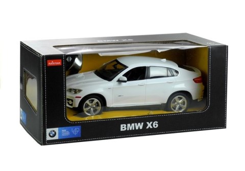 Samochód Zdalnie Sterowany R/C BMW X6 Białe 1:14 Samochód Zdalnie Sterowany R/C BMW X6 Białe 1:14