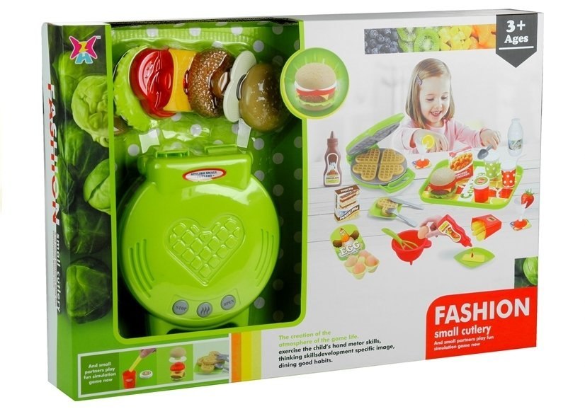 Zestaw Do Robienia Fast Foodu i Gofrów Akcesoria Zestaw Do Robienia Fast Foodu i Gofrów Akcesoria