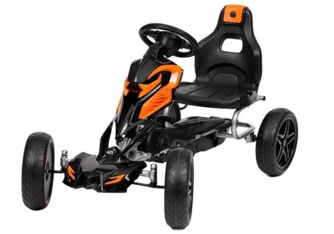 Gokart GM504 EVA Pomarańczowo-Czarny Gokart GM504 EVA Pomarańczowo-Czarny
