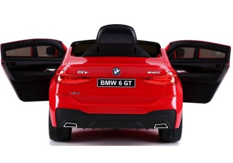 Pojazd na Akumulator BMW 6 GT Czerwone Pojazd na Akumulator BMW 6 GT Czerwone