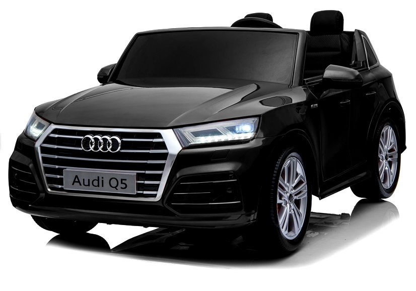 Pojazd na Akumulator Nowe Audi Q5 2-osobowe Czarne Lakierowane Pojazd na Akumulator Nowe Audi Q5 2-osobowe Czarne Lakierowane