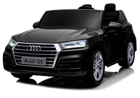 Pojazd na Akumulator Nowe Audi Q5 2-osobowe Czarne Lakierowane Pojazd na Akumulator Nowe Audi Q5 2-osobowe Czarne Lakierowane