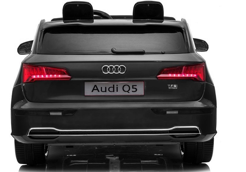 Pojazd na Akumulator Nowe Audi Q5 2-osobowe Czarne Lakierowane Pojazd na Akumulator Nowe Audi Q5 2-osobowe Czarne Lakierowane