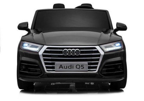 Pojazd na Akumulator Nowe Audi Q5 2-osobowe Czarne Lakierowane Pojazd na Akumulator Nowe Audi Q5 2-osobowe Czarne Lakierowane