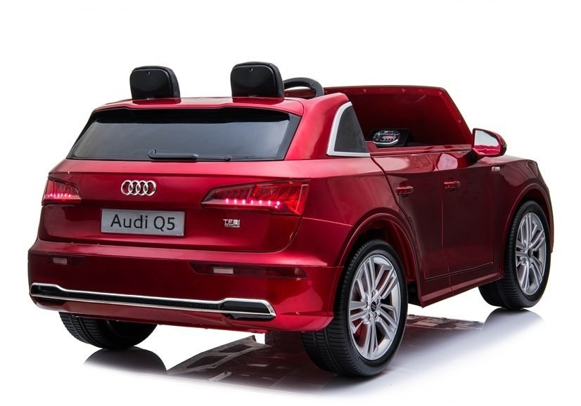 Pojazd na Akumulator Nowe Audi Q5 2-osobowe Czerwone Lakierowane Pojazd na Akumulator Nowe Audi Q5 2-osobowe Czerwone Lakierowane