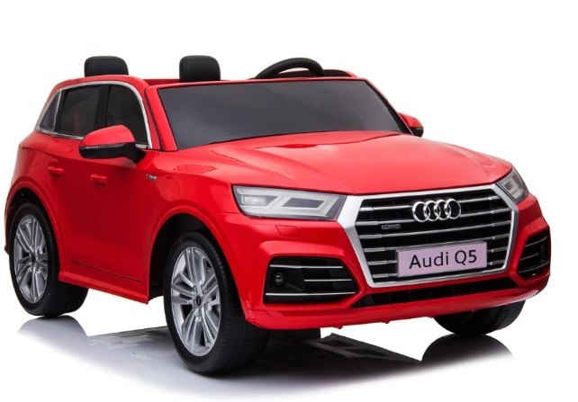 Pojazd na Akumulator Nowe Audi Q5 2-osobowe Czerwone Pojazd na Akumulator Nowe Audi Q5 2-osobowe Czerwone