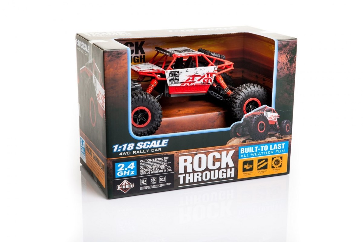 Samochód RC Rock Crawler 1:18 4WD 2,4GHz dwa silniki Samochód RC Rock Crawler 1:18 4WD 2,4GHz dwa silniki