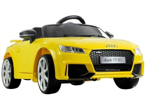Auto na Akumulator Audi TT RS Quattro Żółte Auto na Akumulator Audi TT RS Quattro Żółte