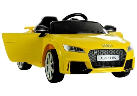 Auto na Akumulator Audi TT RS Quattro Żółte Auto na Akumulator Audi TT RS Quattro Żółte