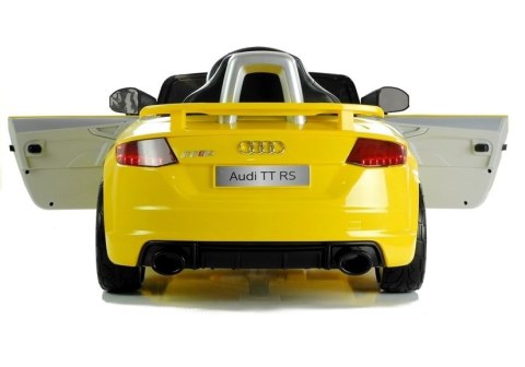 Auto na Akumulator Audi TT RS Quattro Żółte Auto na Akumulator Audi TT RS Quattro Żółte