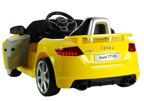 Auto na Akumulator Audi TT RS Quattro Żółte Auto na Akumulator Audi TT RS Quattro Żółte