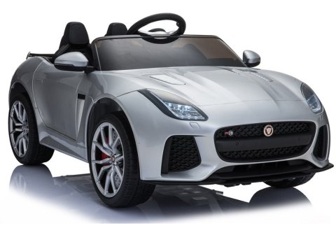 Auto na Akumulator Jaguar F-Type Srebrny Lakier Auto na Akumulator Jaguar F-Type Srebrny Lakier