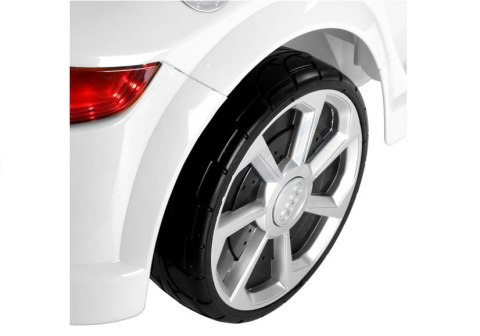 Auto na akumulator Audi TT RS Quattro Białe Auto na akumulator Audi TT RS Quattro Białe