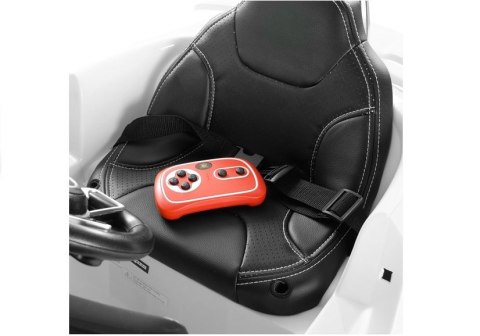 Auto na akumulator Audi TT RS Quattro Białe Auto na akumulator Audi TT RS Quattro Białe
