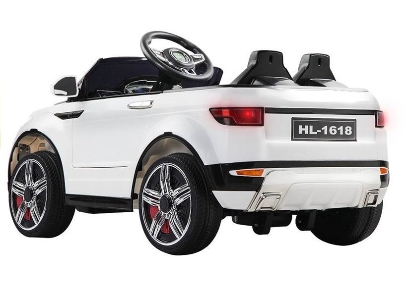 Auto na akumulator HL1618 Białe Auto na akumulator HL1618 Białe