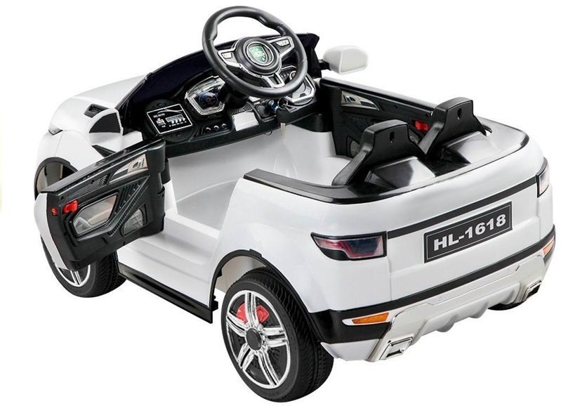 Auto na akumulator HL1618 Białe Auto na akumulator HL1618 Białe