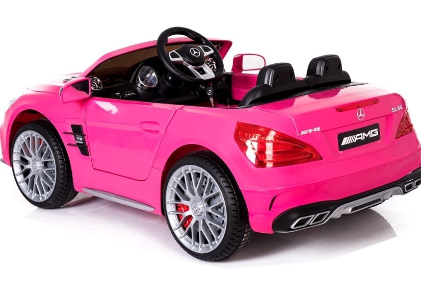 Pojazd na Akumulator Mercedes SL65 LCD Różowy Pojazd na Akumulator Mercedes SL65 LCD Różowy