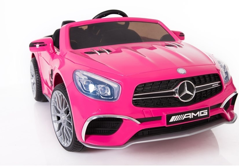 Pojazd na Akumulator Mercedes SL65 LCD Różowy Pojazd na Akumulator Mercedes SL65 LCD Różowy