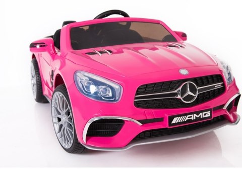 Pojazd na Akumulator Mercedes SL65 LCD Różowy Pojazd na Akumulator Mercedes SL65 LCD Różowy