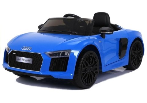 Auto na Akumulator Audi R8 Niebieskie Lakierowane Auto na Akumulator Audi R8 Niebieskie Lakierowane