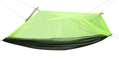 Dwuosobowy Hamak Campingowy z moskitierą 210x140cm Dwuosobowy Hamak Campingowy z moskitierą 210x140cm