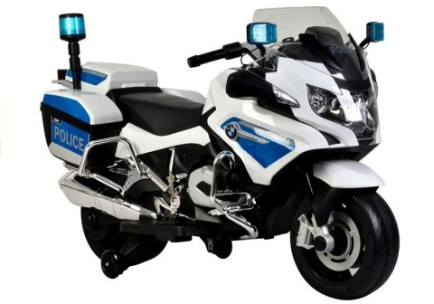 Motor na Akumulator BMW R1200 Policja biały Motor na Akumulator BMW R1200 Policja biały