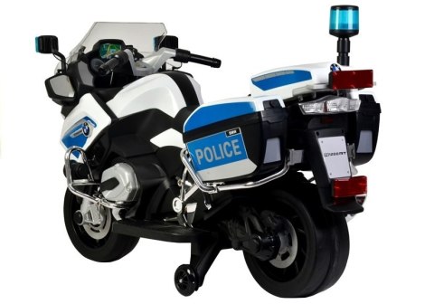 Motor na Akumulator BMW R1200 Policja biały Motor na Akumulator BMW R1200 Policja biały