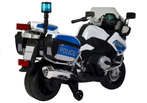 Motor na Akumulator BMW R1200 Policja biały Motor na Akumulator BMW R1200 Policja biały