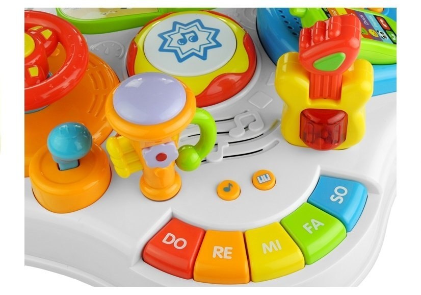 Stolik Edukacyjny Pianinko Telefon Gra Świeci 5w1 Stolik Edukacyjny Pianinko Telefon Gra Świeci 5w1
