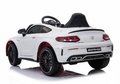 Auto na Akumulator Mercedes C63 Biały Auto na Akumulator Mercedes C63 Biały