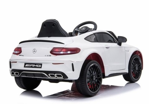 Auto na Akumulator Mercedes C63 Biały Auto na Akumulator Mercedes C63 Biały
