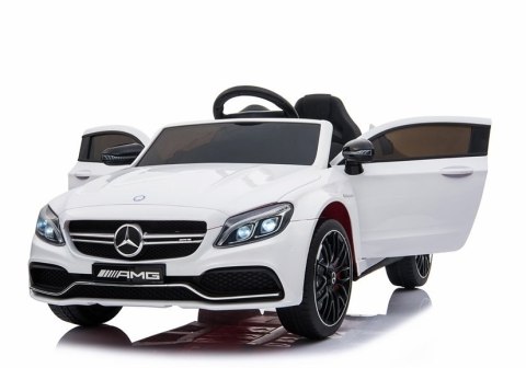 Auto na Akumulator Mercedes C63 Biały Auto na Akumulator Mercedes C63 Biały