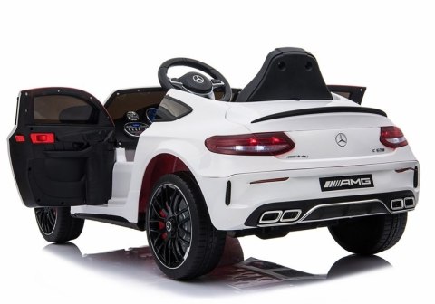 Auto na Akumulator Mercedes C63 Biały Auto na Akumulator Mercedes C63 Biały