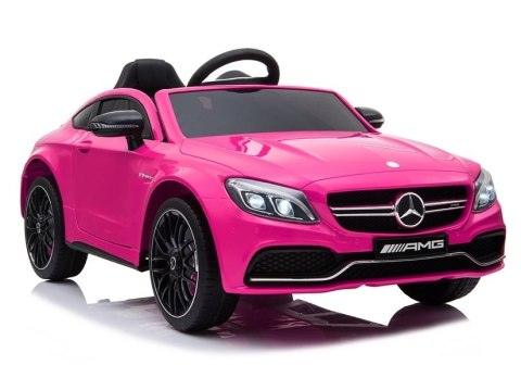 Auto na Akumulator Mercedes C63 Różowy Auto na Akumulator Mercedes C63 Różowy