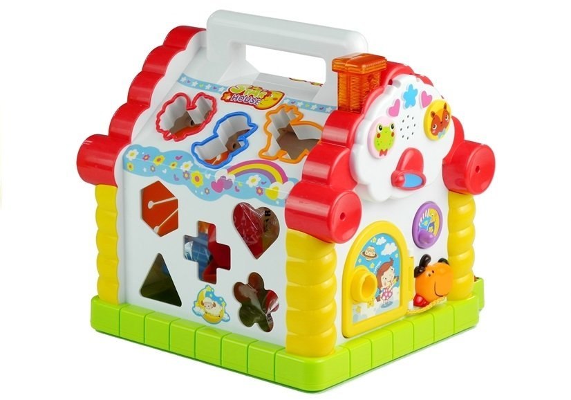 Edukacyjny Wielofunkcyjny Domek Pianinko Sorter Edukacyjny Wielofunkcyjny Domek Pianinko Sorter